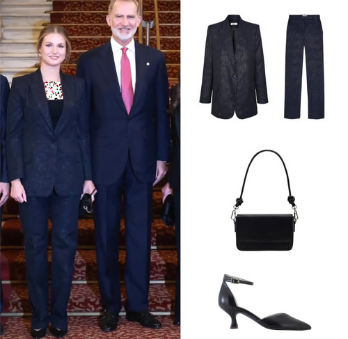 استایل پرنسس لئونور به تقلید از مادرش