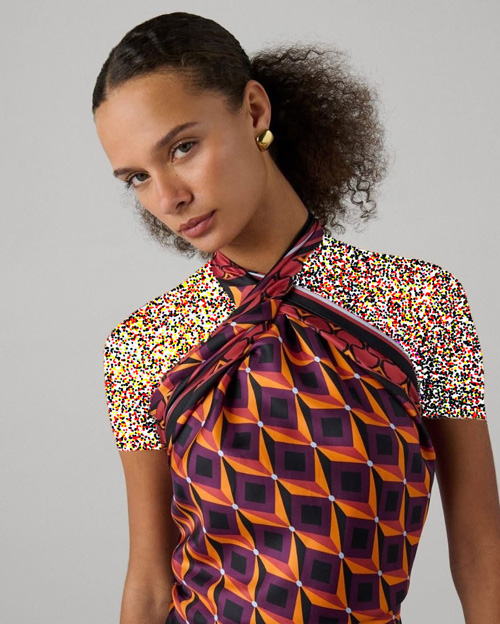 تاپ با روسری