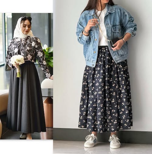 قواعد پوشیدن دامن