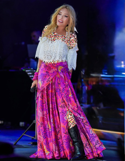 استایلهای رنگارنگ آژدا پکان