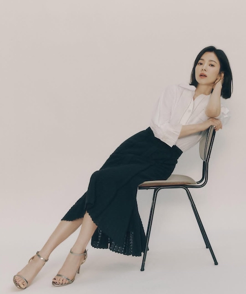 استایل مینیمال سونگ هه کیو برای کمد کپسولی