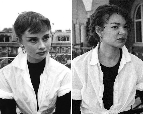 وارد کردن استایل آدری هپبورن به استایل روز