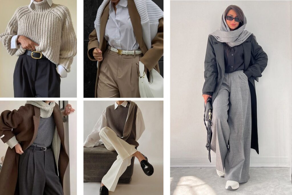 این شلوارهای پارچه‌ای زنانه، پاییزتان را خاص می‌کنند