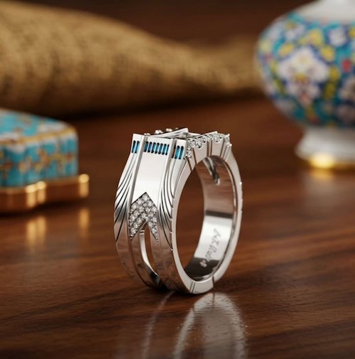 انگشتر با الهام از برج آزادی