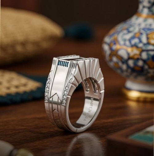 انگشتر با الهام از برج آزادی