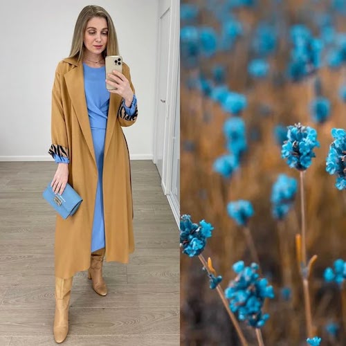 ترکیب رنگ طبیعت