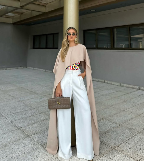 استایل با شلوار فاق بلند