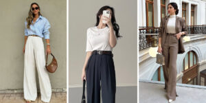 چگونه شلوار فاق بلند را طوری ست کنیم که هم قدبلند و هم اصیل دیده شویم؟