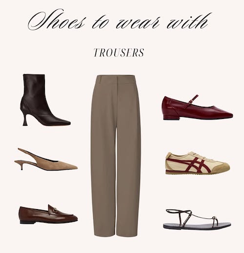 کفش مناسب هر شلوار