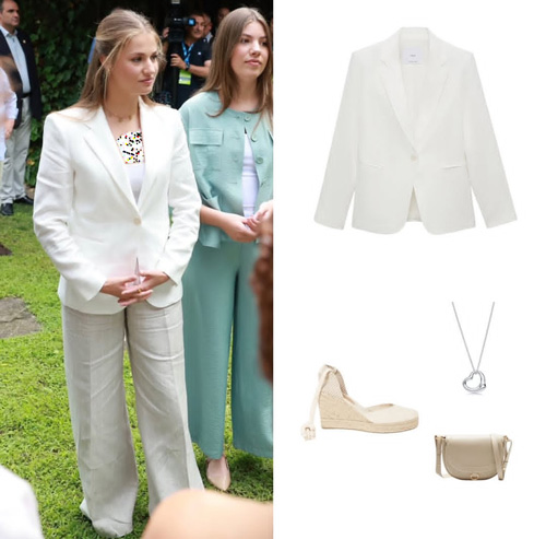 استایل پرنسس لئونور به تقلید از مادرش