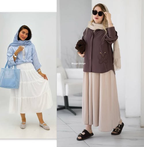 قواعد پوشیدن دامن