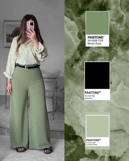 ترکیب رنگ طبیعت