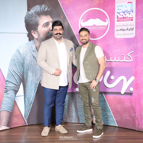 بازیگران در کنسرت خوانندگان