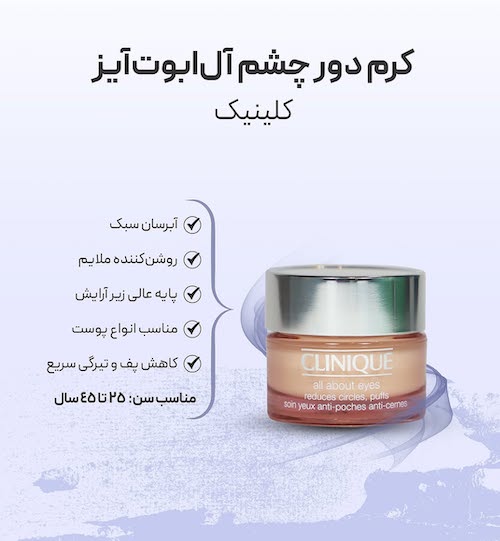 بهترین کرم‌های دور چشم برای کاهش پف