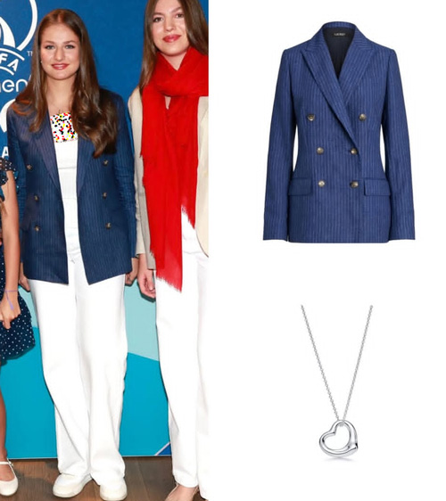 استایل پرنسس لئونور به تقلید از مادرش