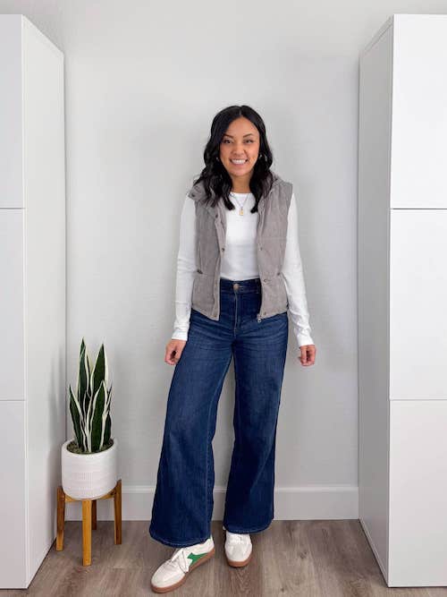 کفش مناسب شلوار جین وایدلگ