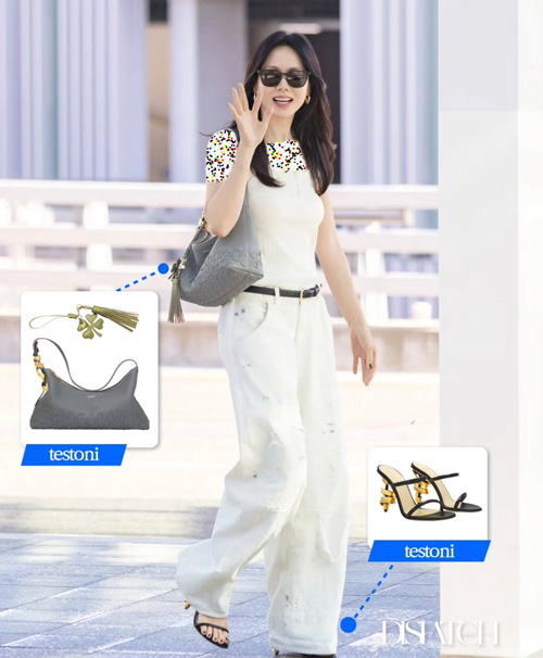 سون یه‌جین روی فرش قرمز جشنواره ونیز ۲۰۲۵