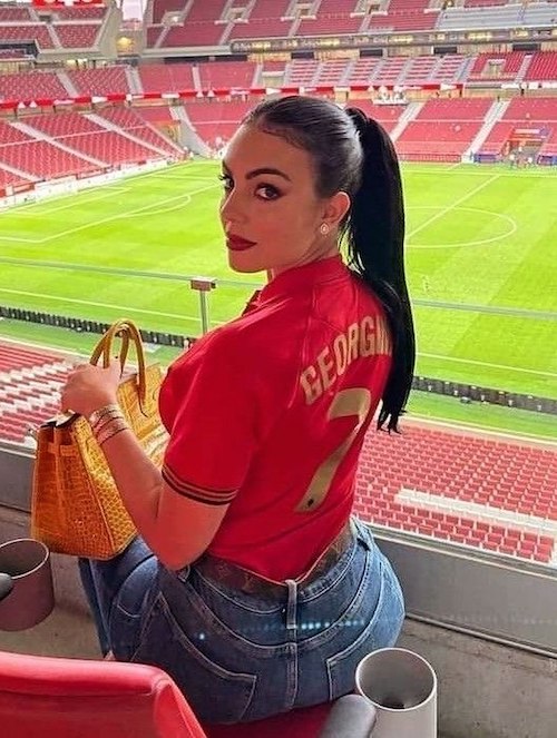 استایل‌های ناهماهنگ جورجینا با کیف‌های هرمس