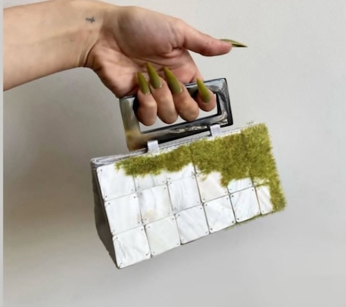 کیف با الهام از چمن و خزه