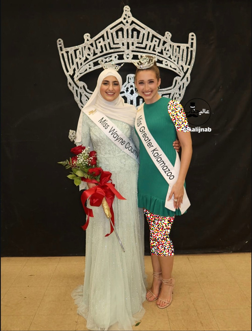 زن محجبه در مسابقات بانوی شایسته