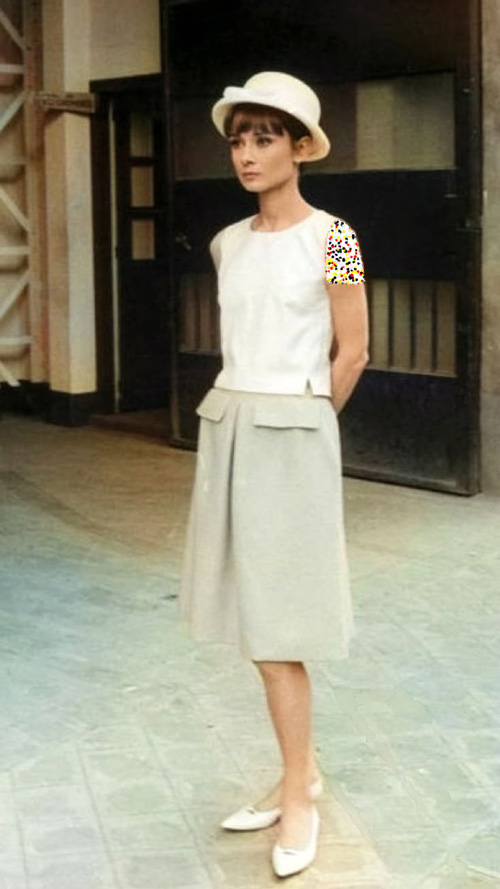 استایل‌های تابستانی آدری هپبورن