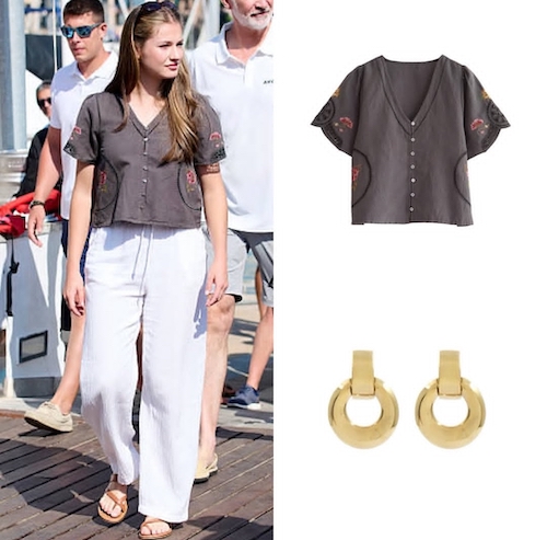 استایل پرنسس لئونور به تقلید از مادرش