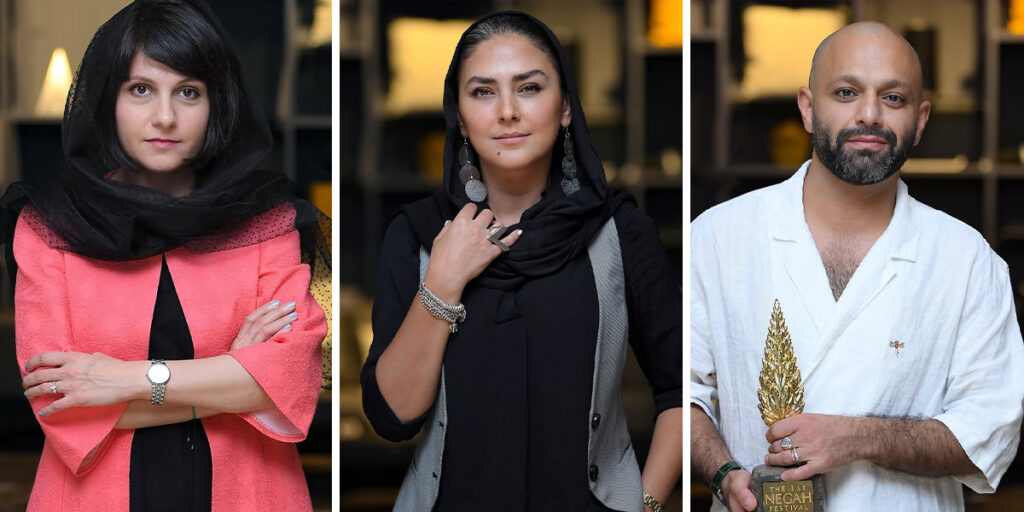 ستاره‌های ایرانی با معمولی‌ترین لباس‌های کمدشان به جشن بزرگ نگاه آمدند