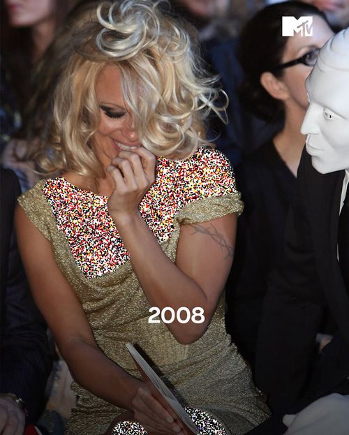 تحول استایل پاملا اندرسون