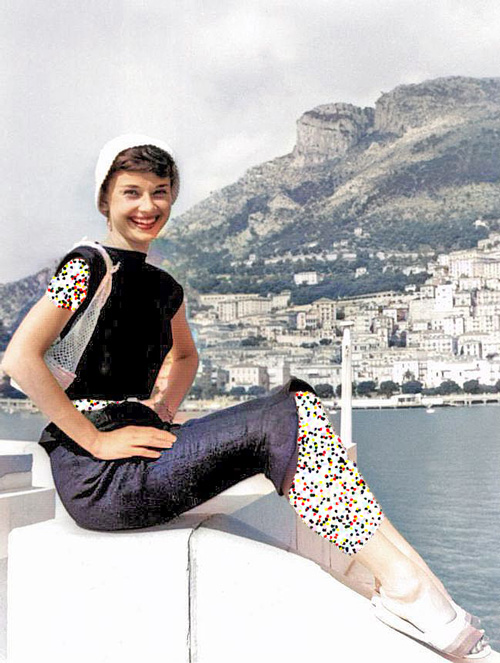 استایل‌های تابستانی آدری هپبورن