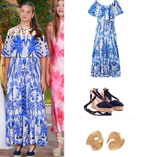 استایل پرنسس لئونور به تقلید از مادرش