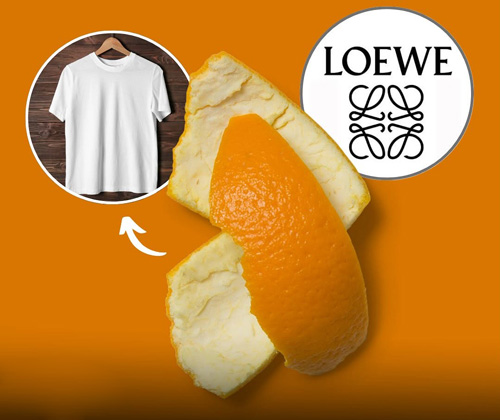 تی‌شرت از پوست میوه