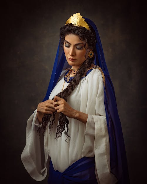 ریحانه رضی در نقش همسر کوروش کبیر