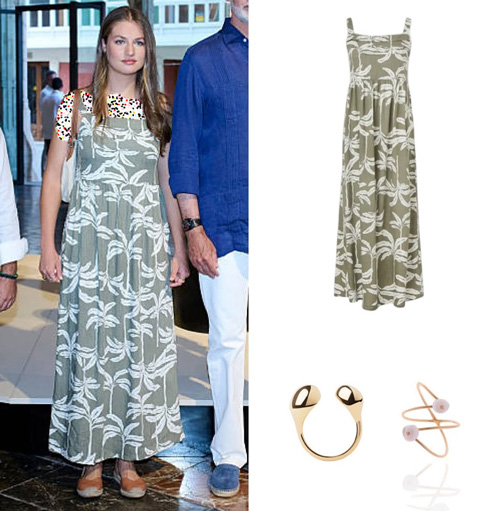 استایل پرنسس لئونور به تقلید از مادرش