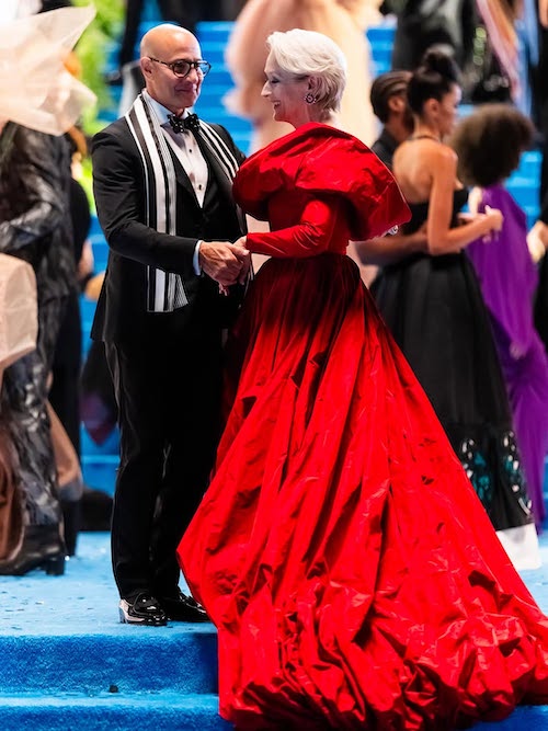 مریل استریپ در صحنه‌فیلمبرداری