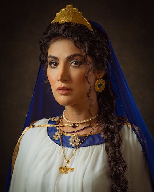 ریحانه رضی در نقش همسر کوروش کبیر