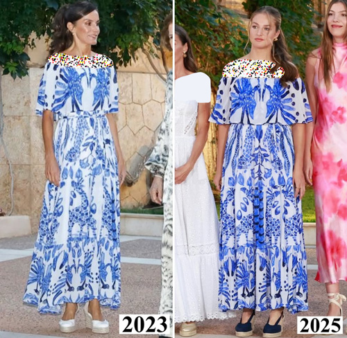 استایل پرنسس لئونور به تقلید از مادرش