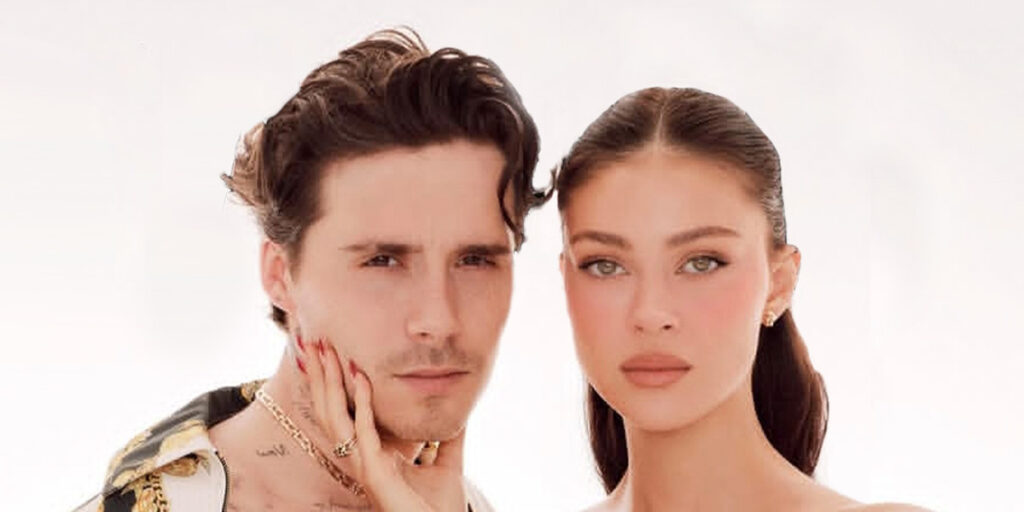 عروس زیبای دیوید بکهام برای دومین بار لباس عروس پوشید و نگاه‌ها را خیره کرد