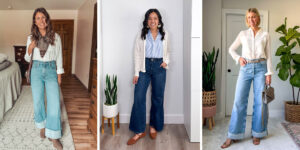 کفش مناسب شلوار جین وایدلگ کدام است؟ این کفش‌ها قدتان را بلندتر نشان می‌دهند