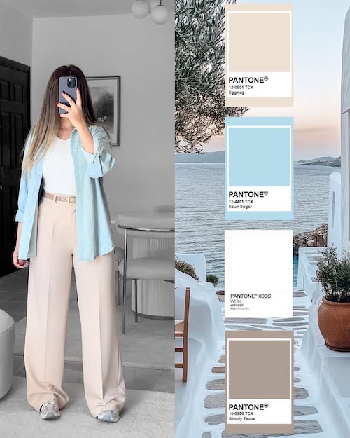 ترکیب رنگ طبیعت