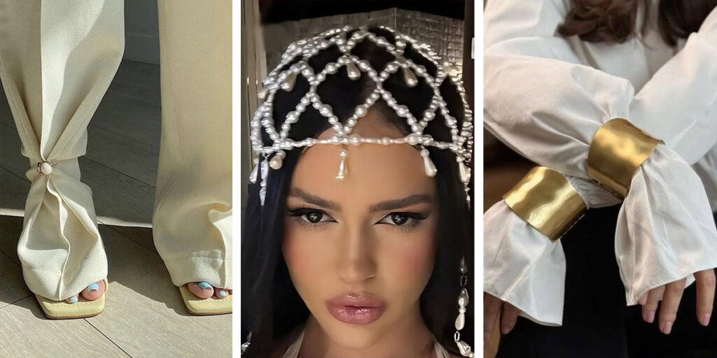 از اکسسوری شلوار تا سربند مرواریدی؛ این اکسسوری‌ها تابستان امسال غوغا کردند
