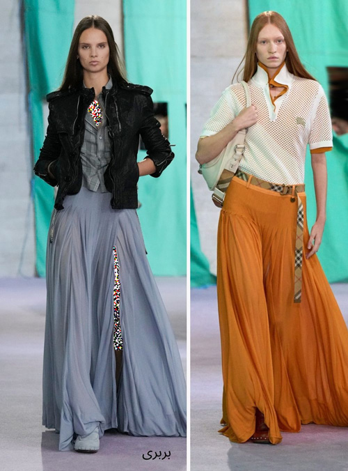 ترند دامن‌های بلند