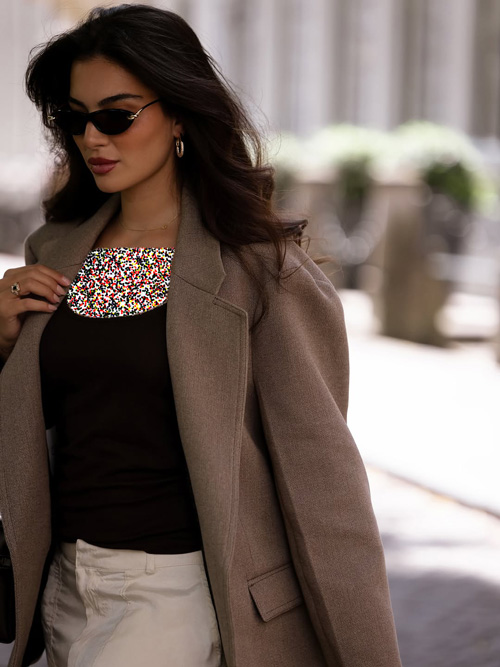 استایل کژوال ملیسا آصلی پاموک بعد از زایمان