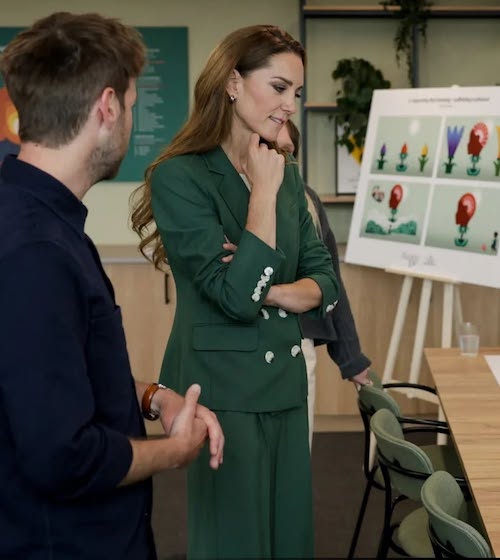 شلوار گشاد کیت میدلتون