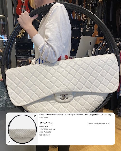 کیف خاص شنل به طراحی لاگرفلد