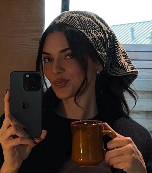 ترند جدید بستن روسری