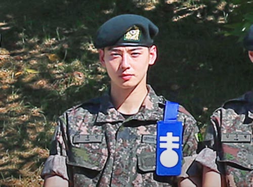 چا اون وو در سربازی