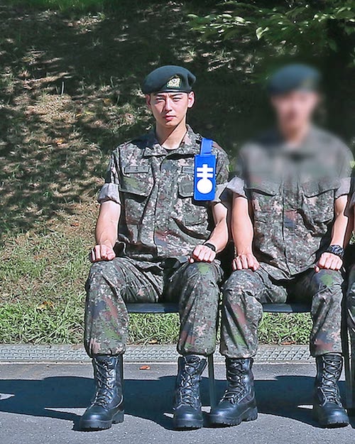 چا اون وو در سربازی