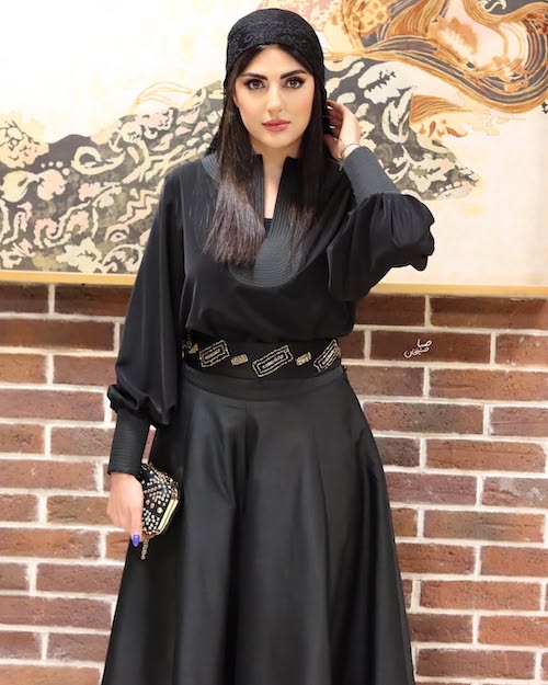 آرایش خلیجی هلیا امامی