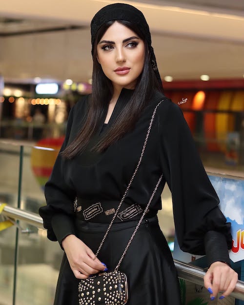 آرایش خلیجی هلیا امامی