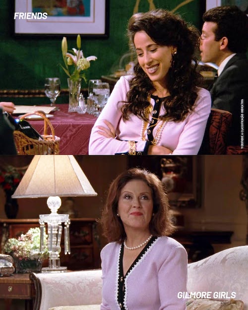 شباهت استایل‌های فرندز و گیلمور گرلز